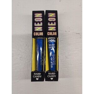 Lot of 2 | Hard Candy Walk the Line Liquid Eyeliner Neon Blue Bold Makeup Rave